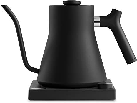 Fellow Stagg EKG Electric Gooseneck Kettle - Pour-Over Coffee and Tea Kettle - Stainless Steel Ke... | Amazon (US)