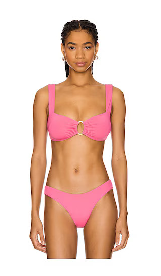 Willow Bikini Top in Bubblegum Pink | Revolve Clothing (Global)