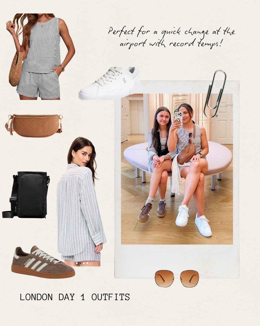 Day 1 London outfits! We landed at 6:30am, changed a the airport and spent the entire day sightseeing! It was hot and these were perfect for the weather!

#LTKSeasonal #LTKTravel #LTKootd