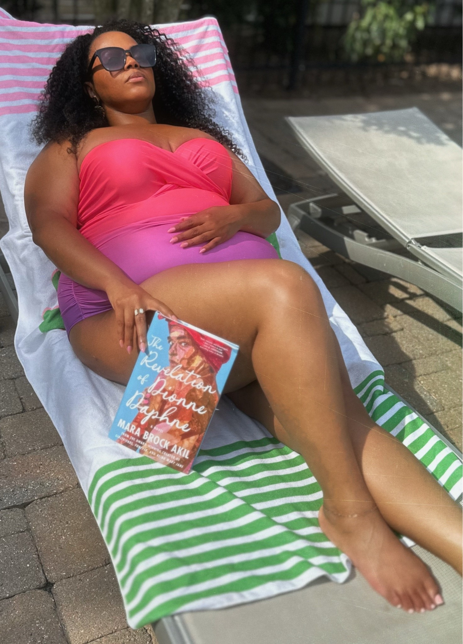 A beautiful bathing suit in the summer by the pool is the perfect weekend activity!

#LTKPlusSize #LTKMidsize #LTKSwim