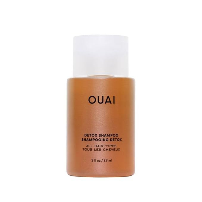 OUAI Detox Shampoo Travel Size - Clarifying Shampoo for Build Up, Dirt, Oil, Product and Hard Wat... | Amazon (US)