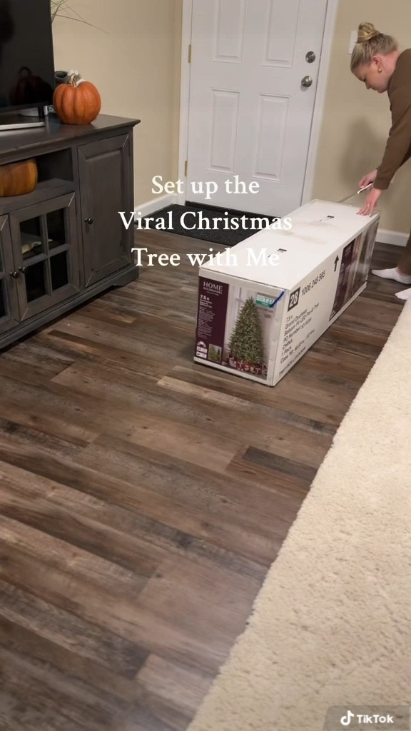 Setting up the viral Home Depot Christmas tree! #christmastree

#LTKHolidaySale #LTKSeasonal #LTKHoliday