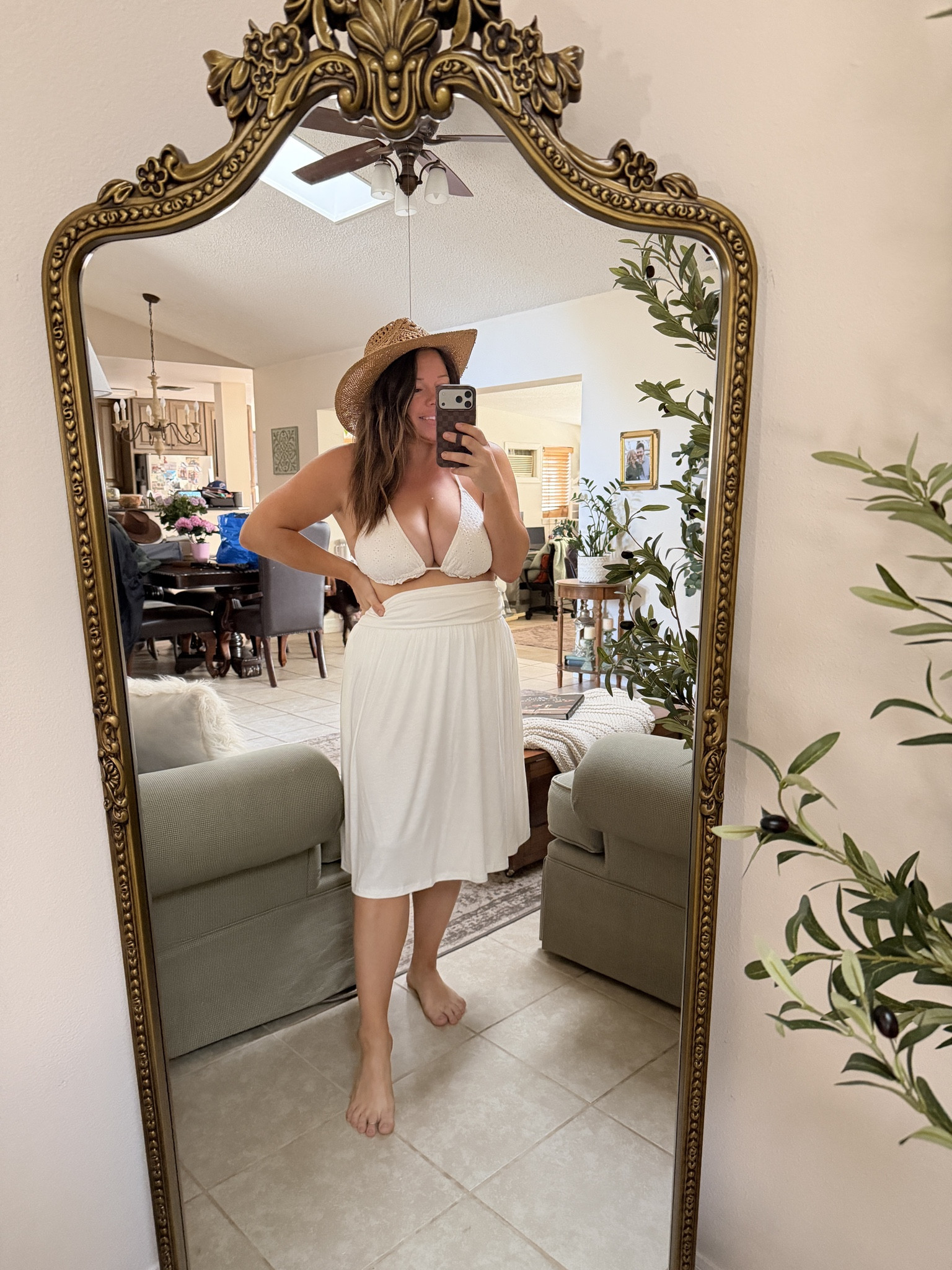 The warmth of Florida is year round almost and so it’s time to get our tan on and get back outside and enjoy our fabulous sunshine state the way we know best in our SWIMSUIT! I am wearing one of my favorite high waisted bikinis here with a fun little skirt and hat to accessorize.

#LTKootd #LTKMidsize #LTKmomlife