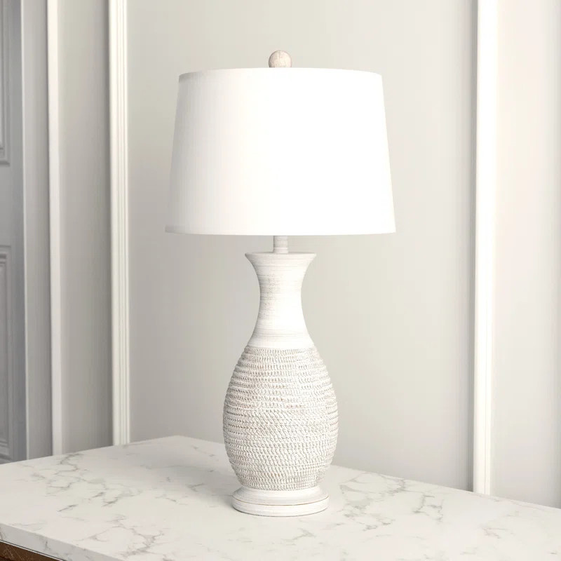 Hamilton 30" Gray Table Lamp Set (Set of 2) | Wayfair North America