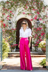 Julia Pant - Fuchsia | Julia Amory