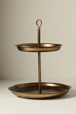 Galina 2-Tiered Platter | Anthropologie (US)
