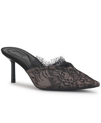 Women's Belena Lace Mule Pumps | Macy's