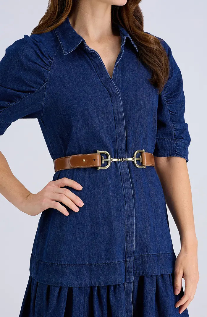 Horsebit Buckle Leather Belt | Nordstrom