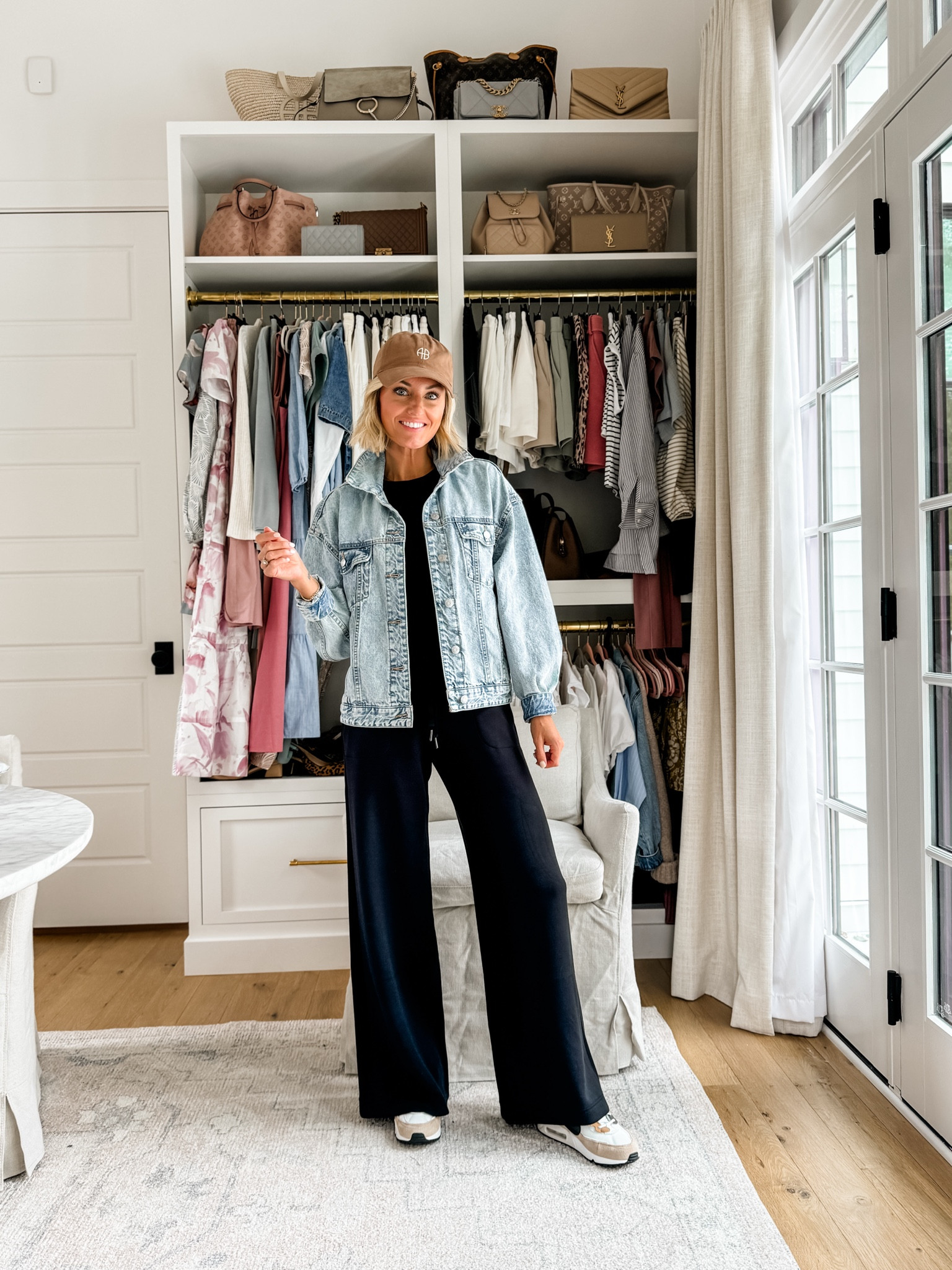 This jumpsuit is so comfortable! It can be dressed up or down! Wearing XS! Use my code BRITTANYXSPANX for 15% off! 

Loverly Grey, Spanx finds, travel outfits, travel looks, loungewear, work from home outfitt

#LTKStyleTip #LTKTravel