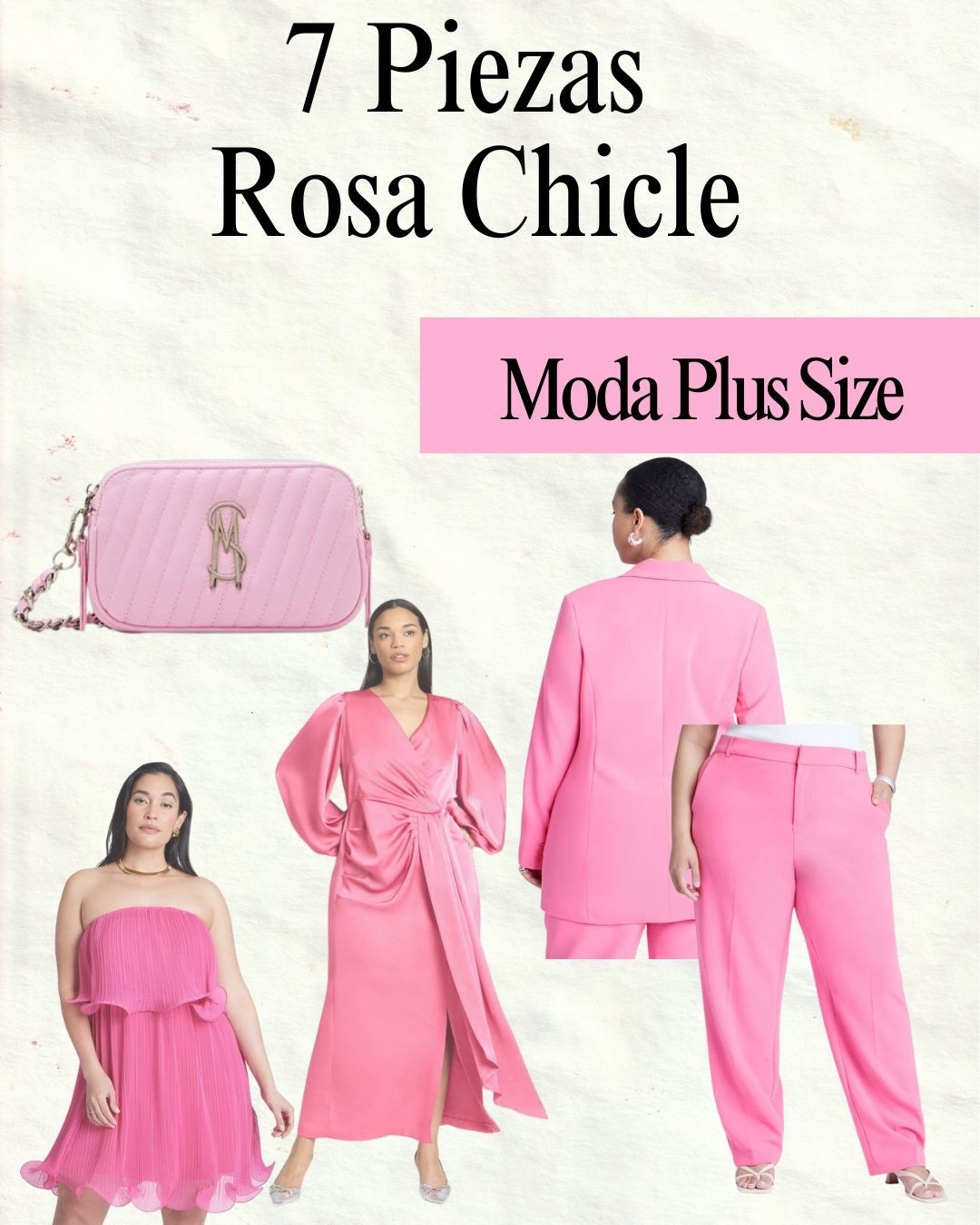 7 Piezas Rosa Chicle

#LTKSeasonal #LTKActive #LTKPlusSize