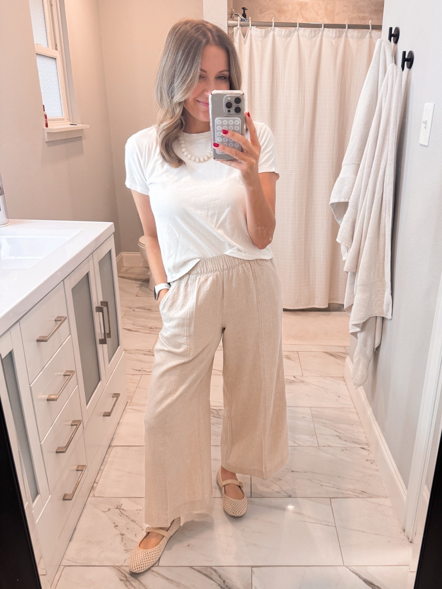 Small top and bottoms!

#LTKootd #LTKgrwm #LTKOver40