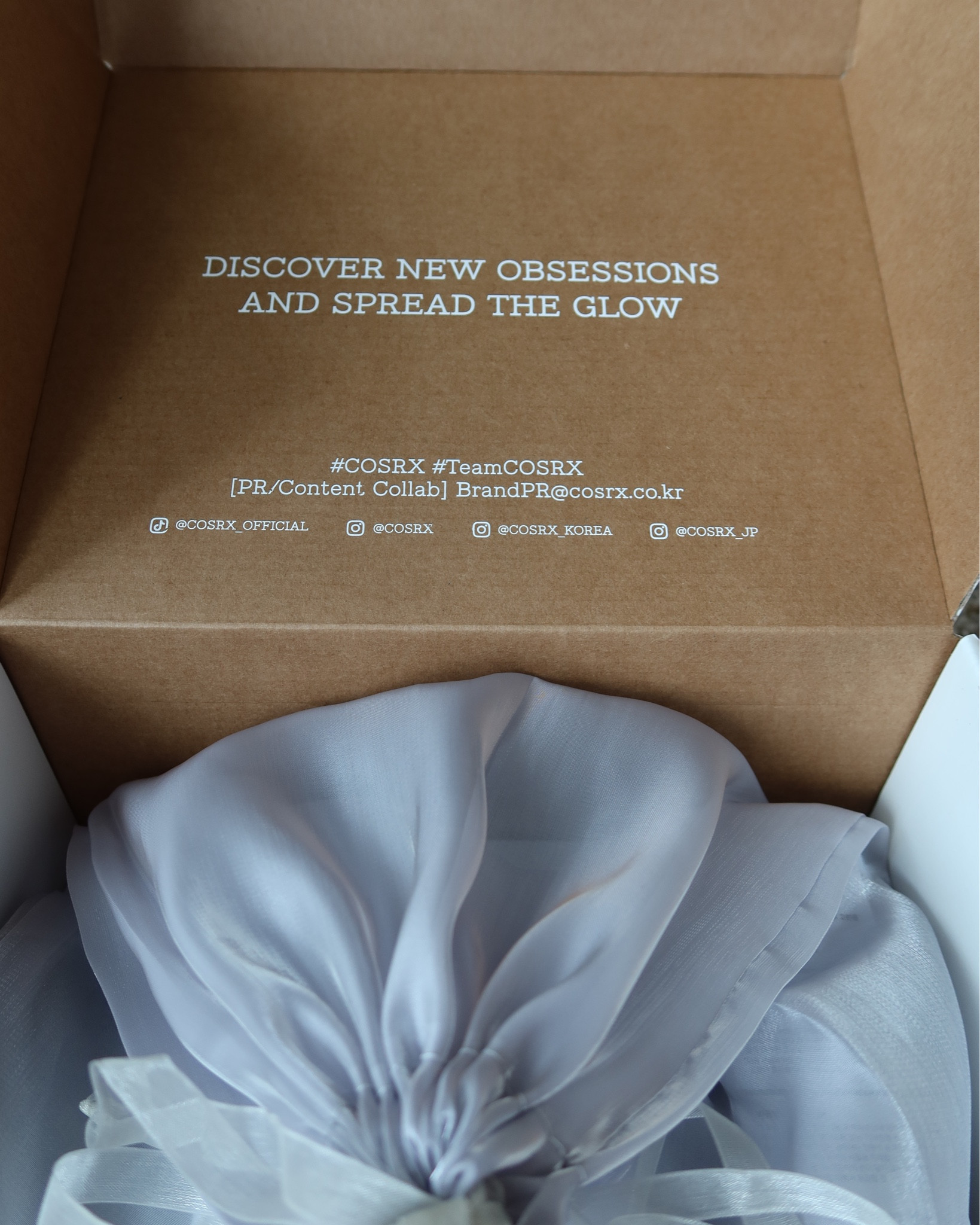 BIG pr box from Cosrx! 