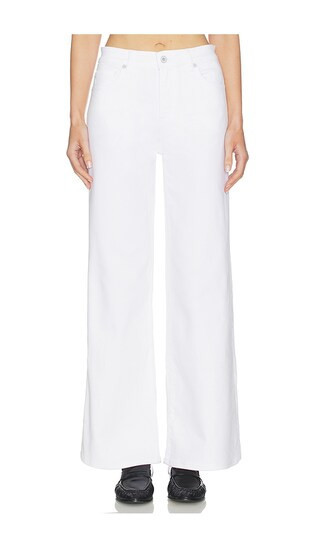 AG Jeans Saige Wide Leg Jeans in White. - size 29 | Revolve Clothing (Global)