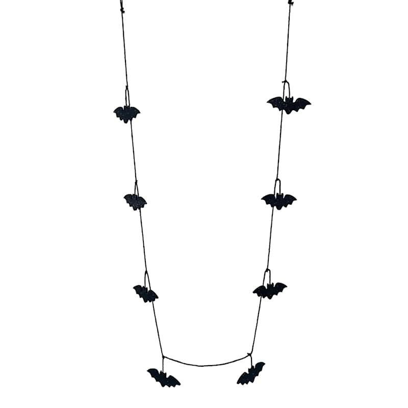 Fabric Bat Garland, 72" | At Home