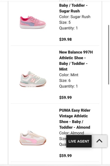 toddler girl shoe order 

#LTKStyleTip #LTKSaleAlert #LTKKids