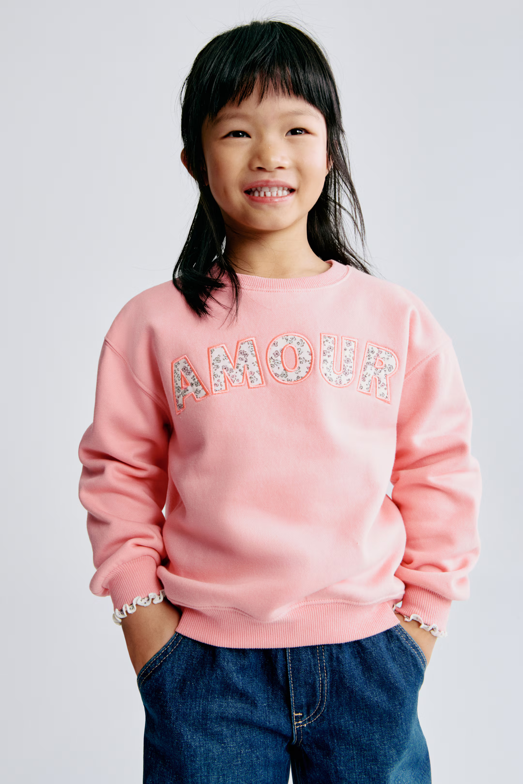 Sweatshirt with Motif | H&M (US + CA)