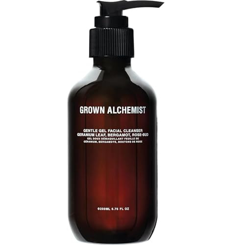 Grown Alchemist Gentle Gel Facial Cleanser (200ml) Natural Face Wash. Hydrating Bergamot & Rosebud Exfoliating with Willow Bark, a Salicylic Acid Alternative. | Amazon (US)