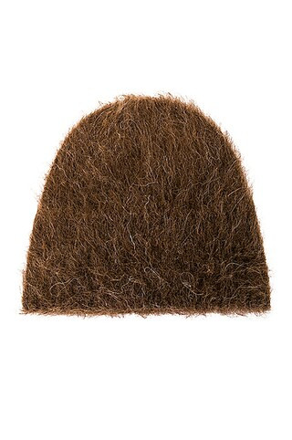 Toteme Alpaca Knit Beanie in Brown | FWRD 