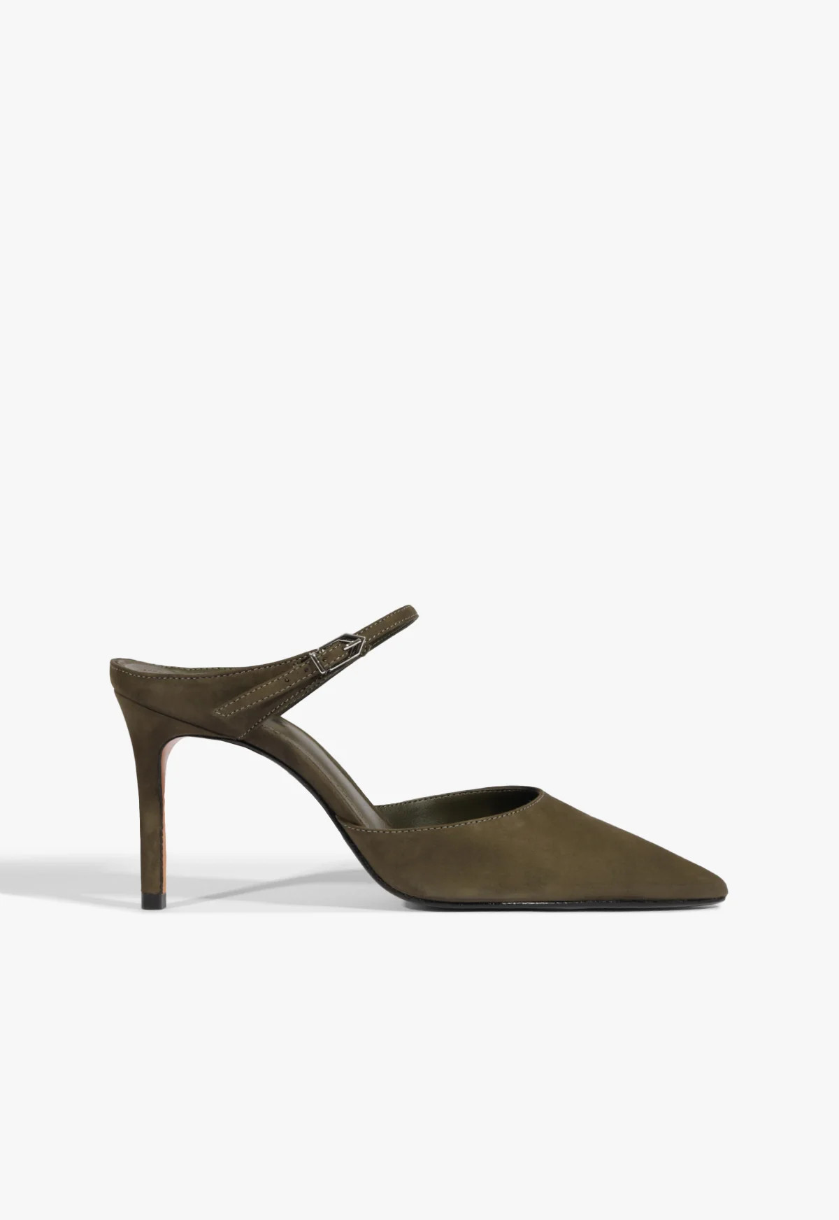 Olive Suede Pump Laura | SCHUTZ | Schutz (US)