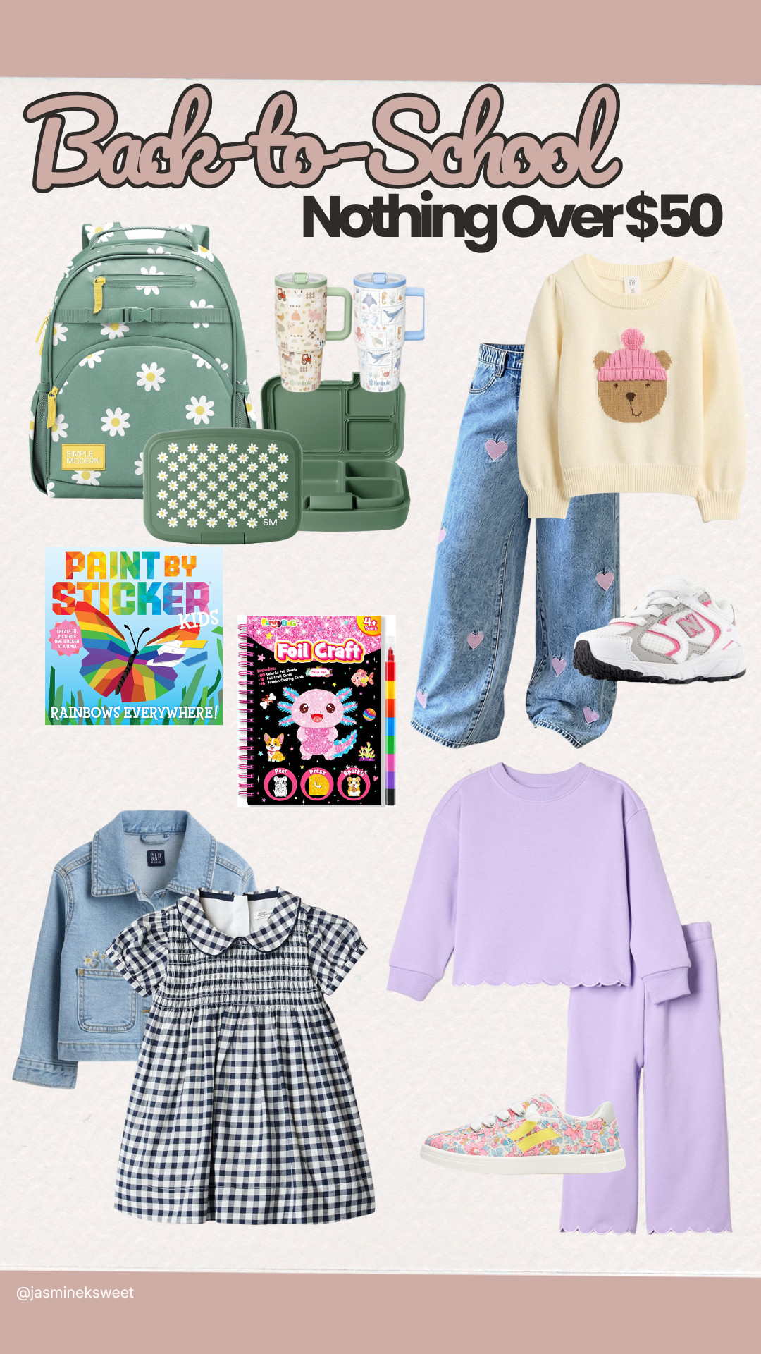 Back-to-school shopping just got easier with backpacks, outfits, and fun finds all under $50!
#LTKback2school #LTKkids #BackToSchool 

 #LTKSaleAlert #LTKBaby #LTKKids