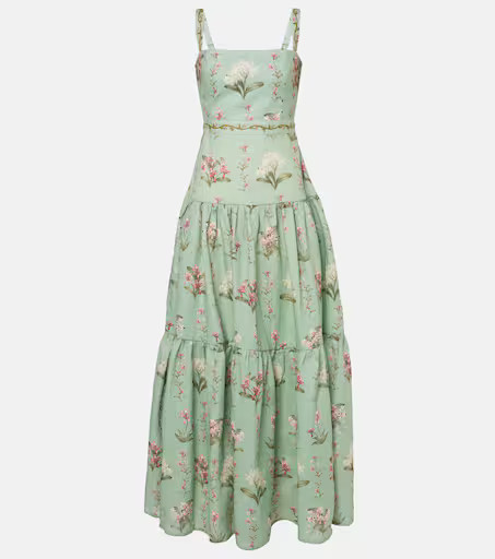 Lima floral linen maxi dress | Mytheresa (US/CA)