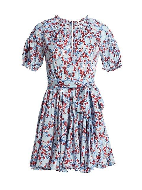 Poupette St Barth


Lace-Trimmed Belted Floral Mini Dress | Saks Fifth Avenue