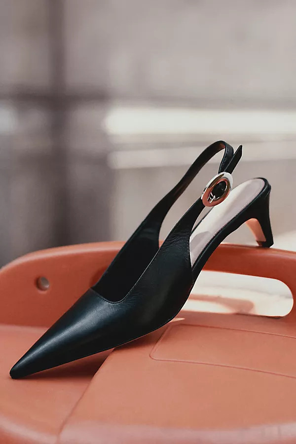 Pointed-Toe Slingback Heels | Anthropologie (US)