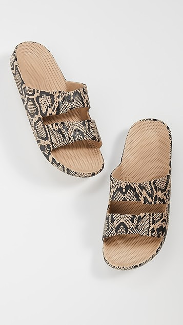 Moses Two Band Slides | Shopbop