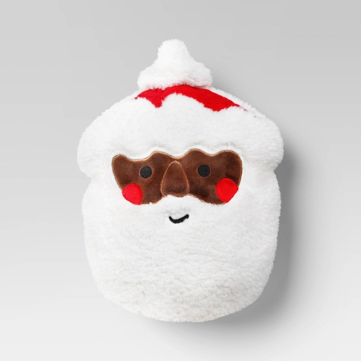 Shaped Santa Novelty Christmas Throw Pillow White - Wondershop™ | Target