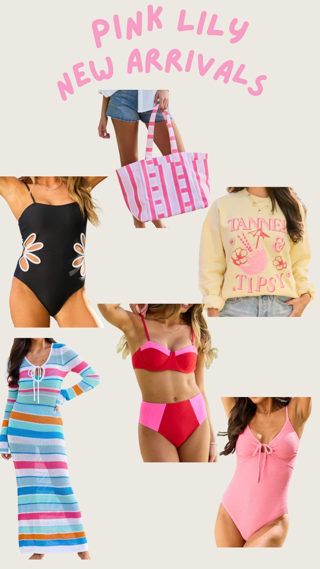 Pink lily is killing the summer style game! @pinklily 

#LTKSwim #LTKSeasonal