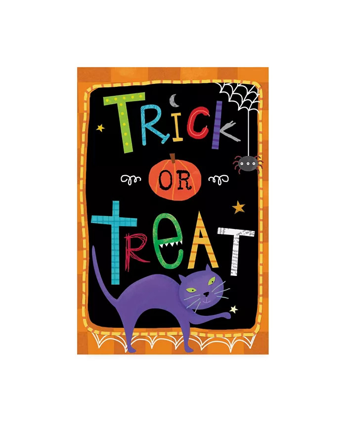 Holli Conger Sprouted Wisdom Halloween Canvas Art - 15.5" x 21" | Macy's