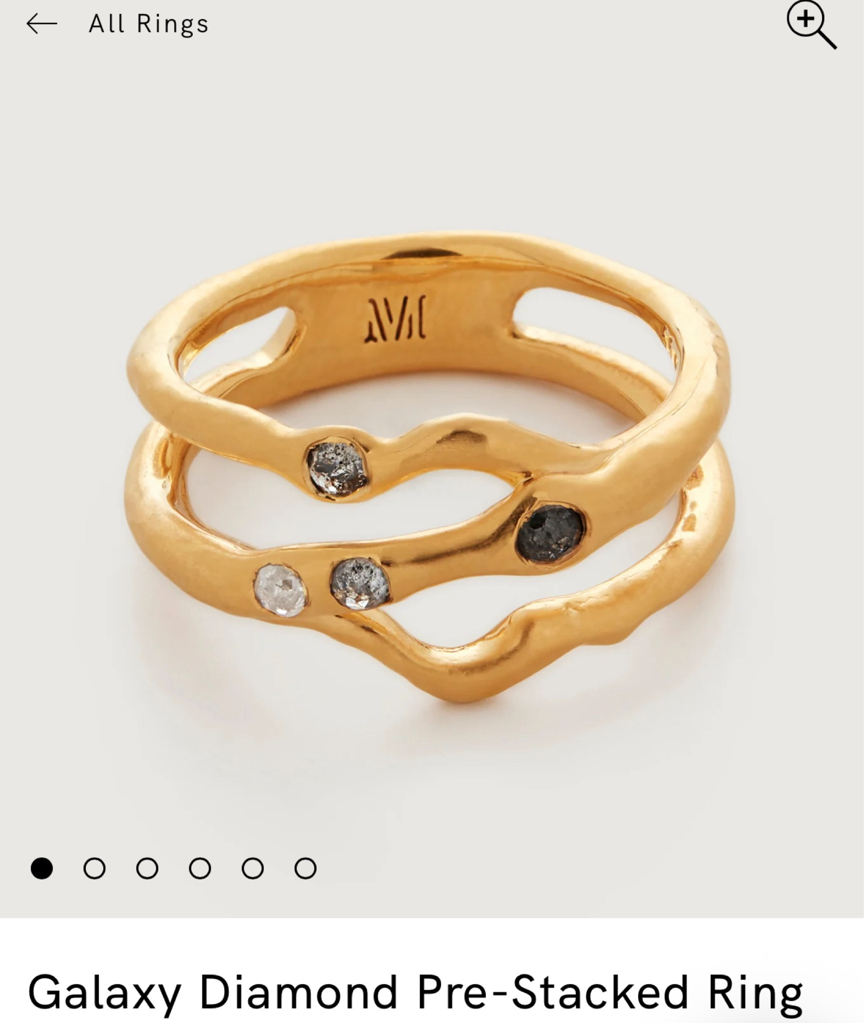 monica vinader galaxy diamond stacking ring!

such a gorgeous gold statement ring! currently on sale 🫶🏻🫶🏻🫶🏻

#LTKluxury #LTKsale #LTKsummer