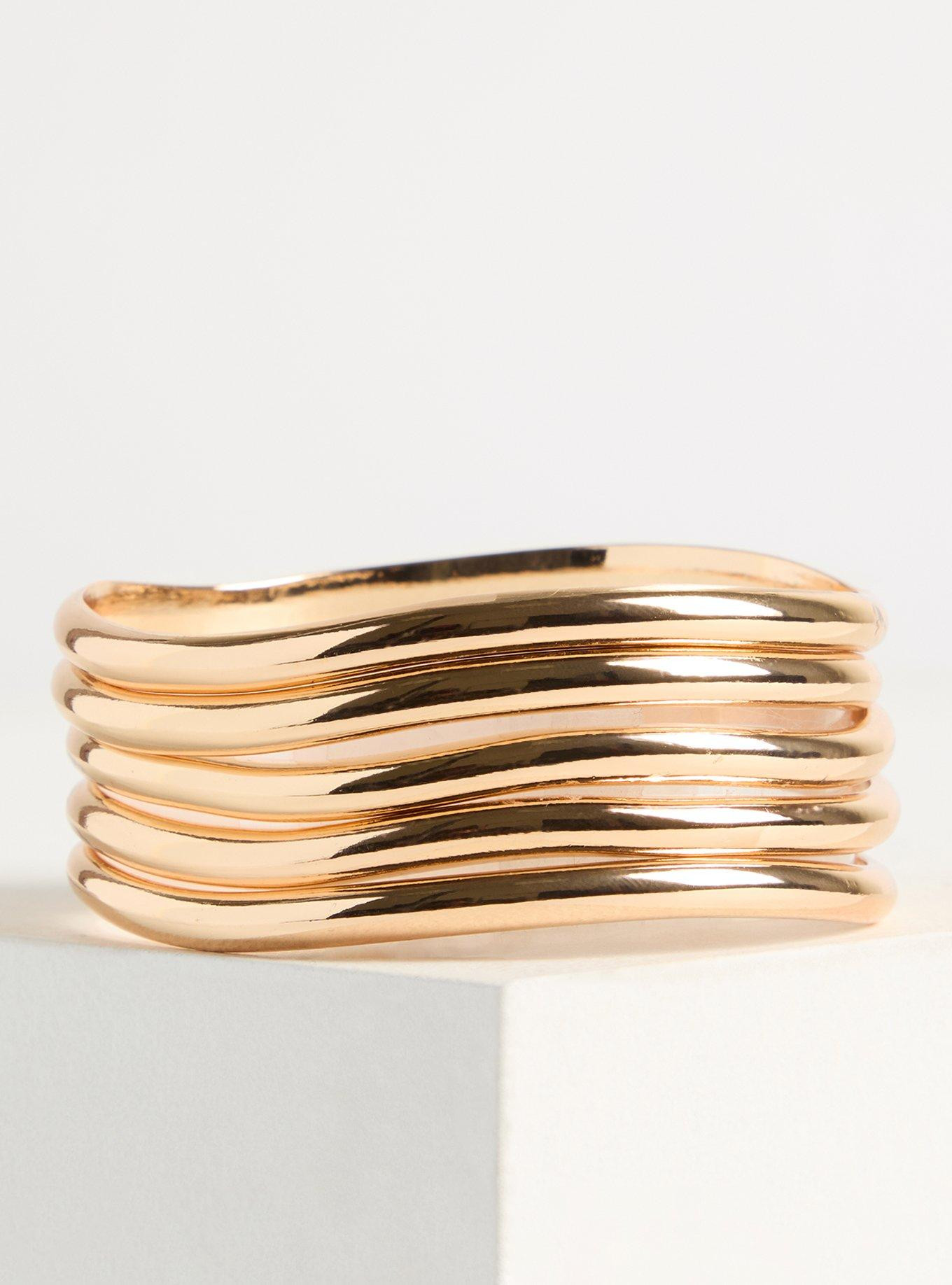 Smooth & Wavy Bracelet Set | Torrid (US & Canada)