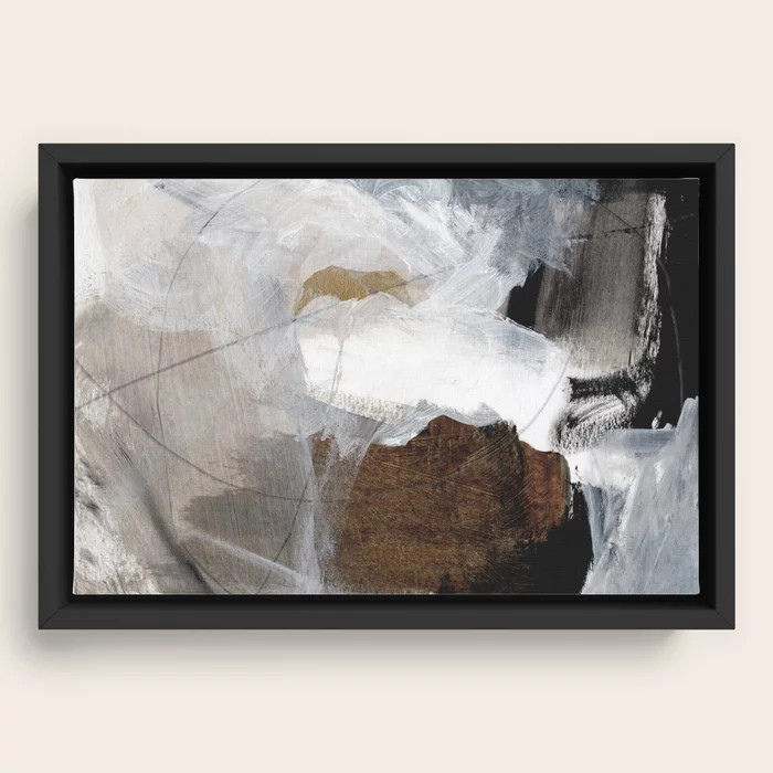 Neogene Framed Canvas | Society6