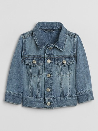 Baby Denim Jacket With Washwell™ | Gap Factory