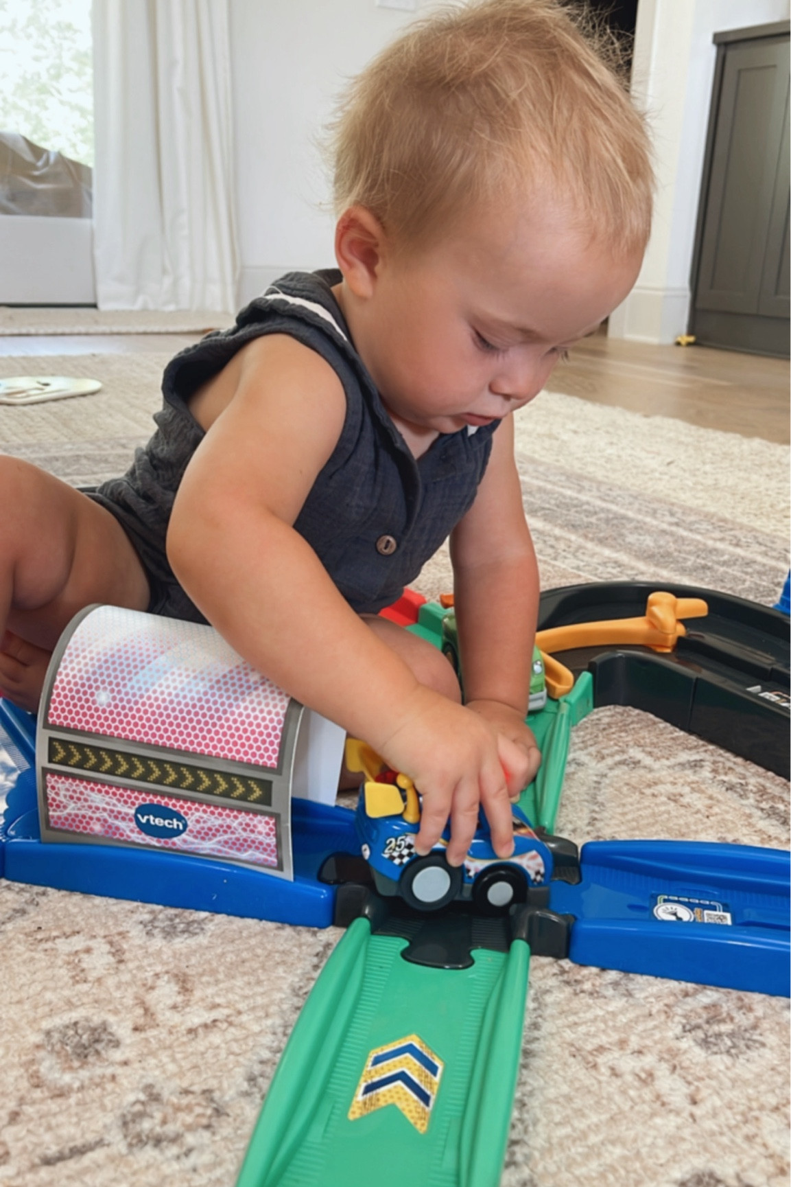 The hours of entertainment this will bring you! By far the best thing we have bought him! & you can add trucks & cars 🚗 

#toddlermusthave
#toys

#LTKBaby #LTKKids