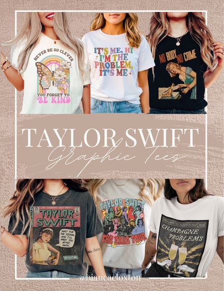 These + so many more Taylor Swift graphic tees linked!! 🎶

The Eras Tour, Taylor Swift, Swiftie, Concert Tee, Concert TShirt, Graphic Tee, Concert Outfit



#LTKstyletip #LTKunder50 #LTKFind
