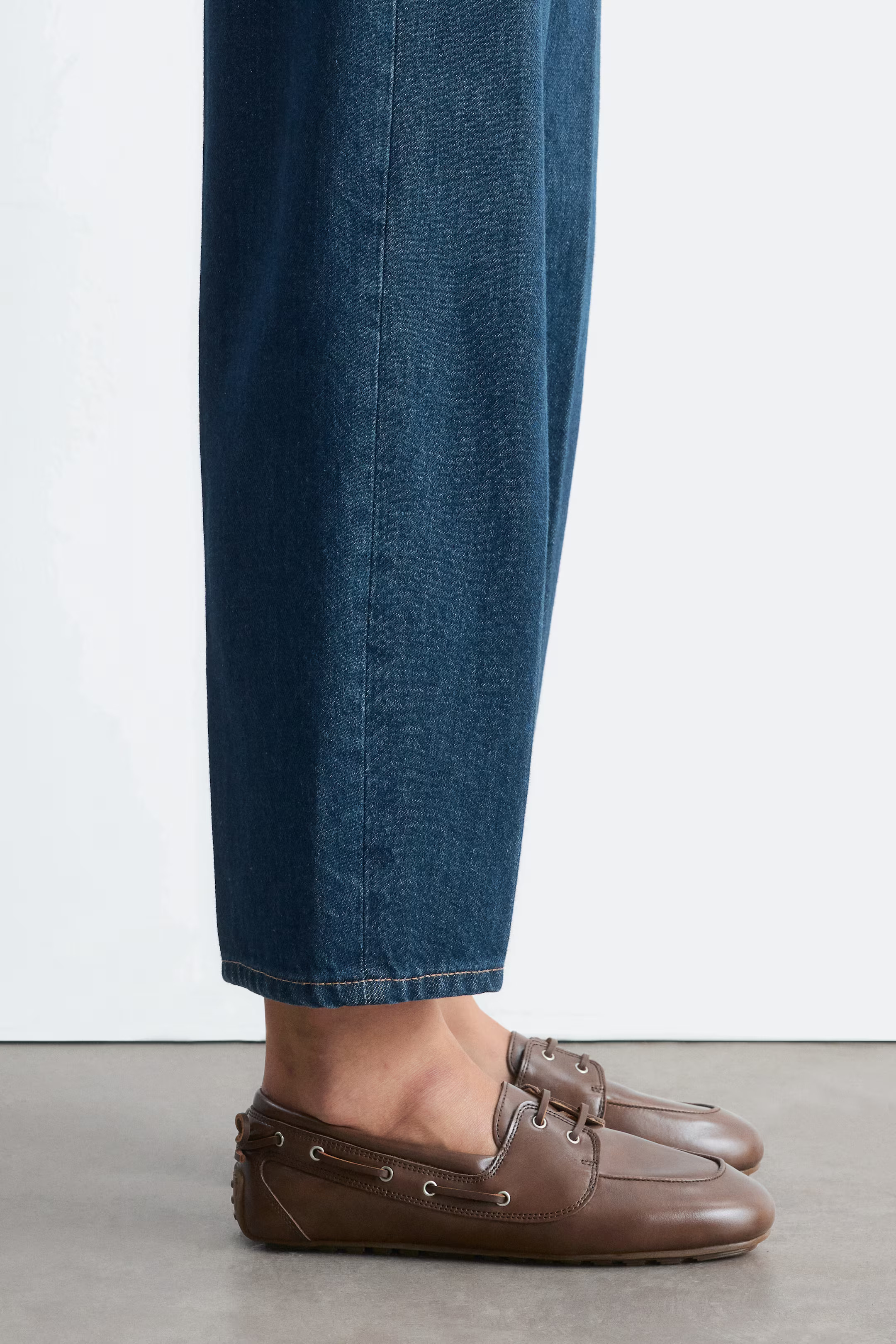 Chaussures bateau en cuir | H&M (FR, IT, ES, PT, BE)