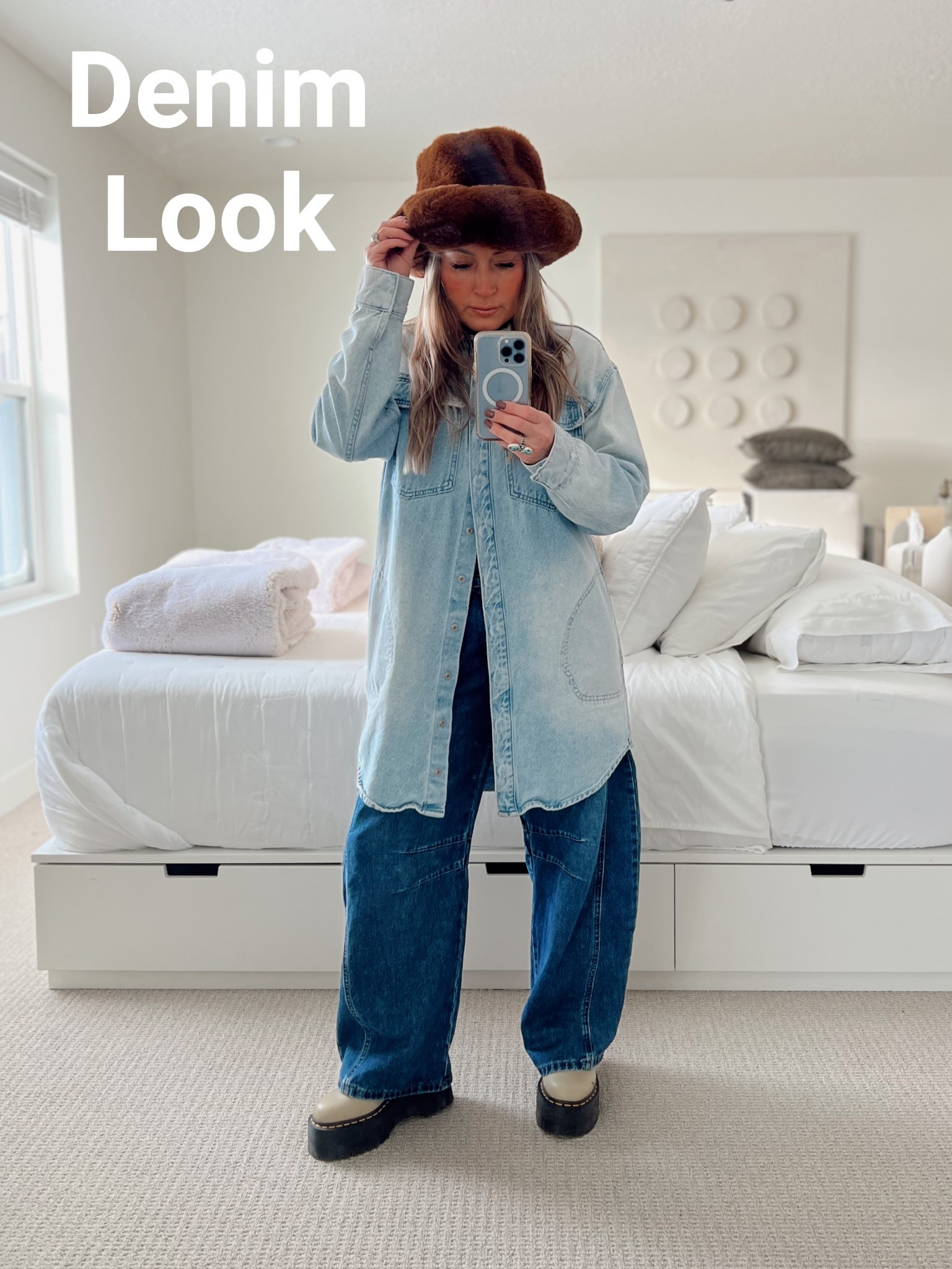 Denim on Denim 

#LTKStyleTip #LTKU