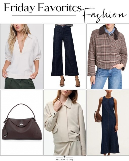 Great finds for Friday Favorites this week like the cutest fall jackets, a denim dress for now and later, gorgeous fall bags and more!

Fall outfit, fall handbag, wide leg jeans, sweatshirt, bomber jacket

#LTKOver40 #LTKSaleAlert