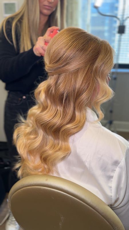 Voluminous hair with full bouncy curls that stay for your big day!


#LTKstyletip #LTKbeauty #LTKwedding