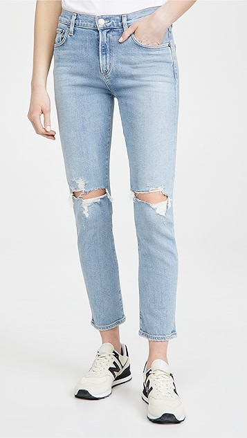 Toni Mid Rise Straight Jeans | Shopbop