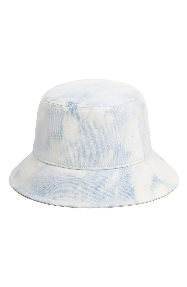 Ellis Acid Wash Denim Bucket Hat | Nordstrom