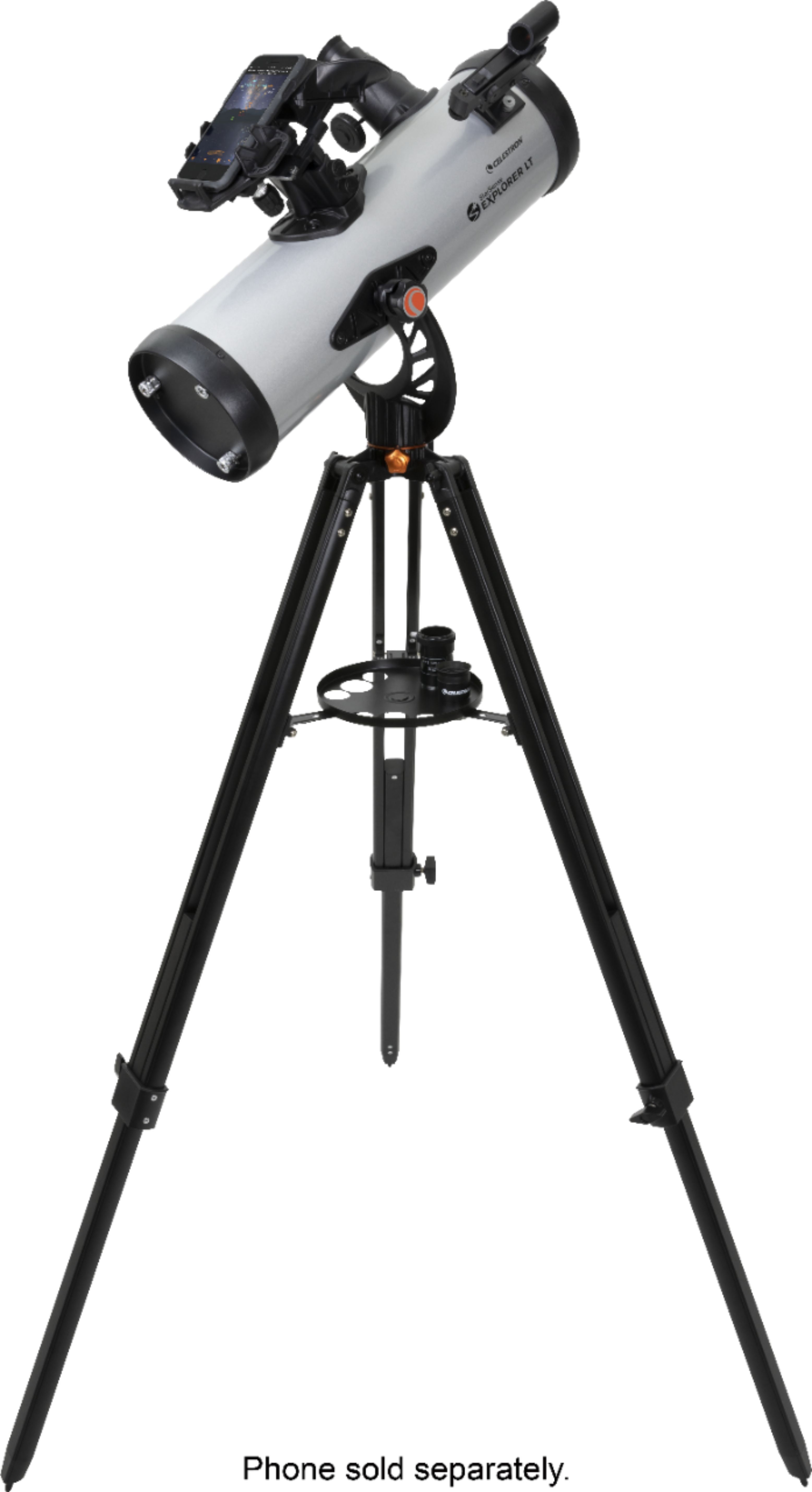 Celestron StarSense Explorer 114mm Newtonian Reflector Telescope Silver/Black 22452 - Best Buy | Best Buy U.S.
