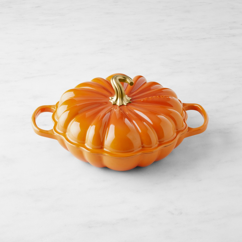 Le Creuset Enameled Cast Iron Pumpkin Braiser, 2 1/4-Qt. | Williams-Sonoma