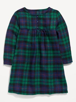 Flannel Nightgown for Toddler Girls | Old Navy (US)