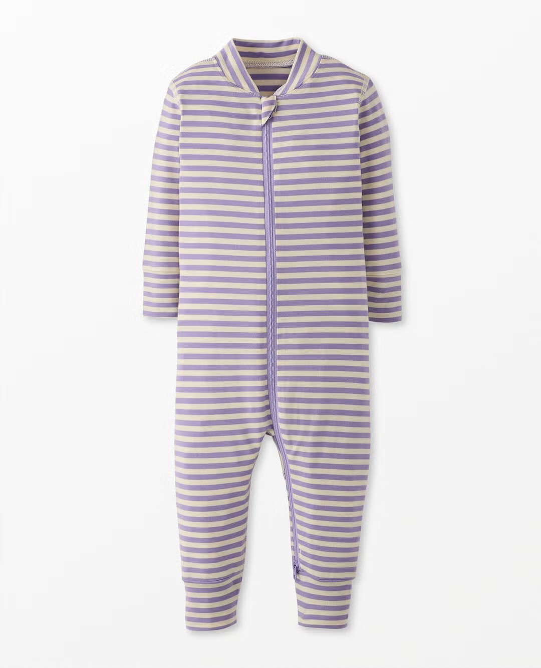 Baby Striped 2-Way Zip Sleeper in HannaSoft™ | Hanna Andersson