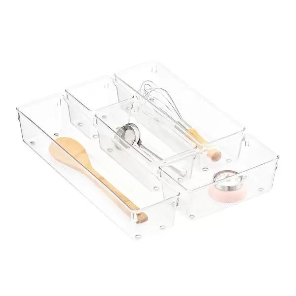 iDESIGN Linus Deep Drawer Organizer ClearBy iDesign4.5167 Reviews$8.99/eaOr 4 payments of $2.25 w... | The Container Store