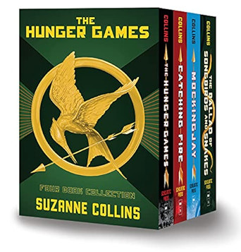 Hunger Games 4-Book Hardcover Box Set (The Hunger Games, Catching Fire, Mockingjay, The Ballad of... | Amazon (US)