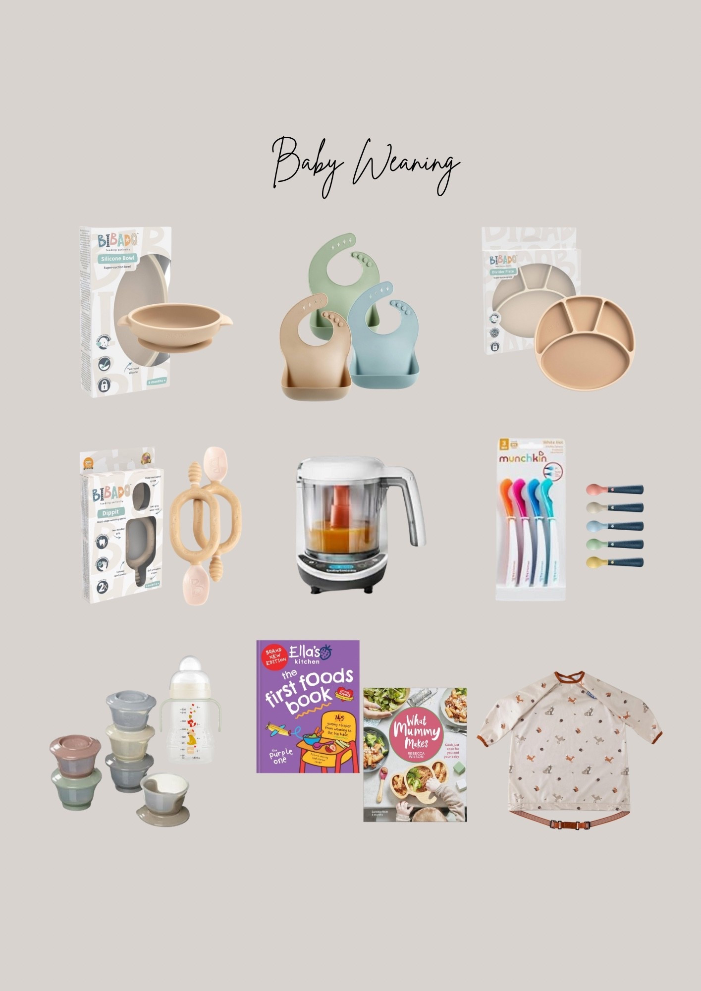 my baby weaning essentials 



#LTKuk #LTKbaby #LTKxAmazon